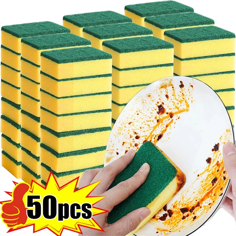 Double Sided Magic Sponge | Heavy-Duty Cleaning Sponge – Emis Dropship