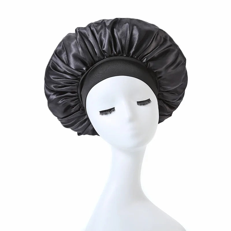 Satin Bonnet Hair Wrap | Sleep & Shower Cap – Emis DropshipSatin Bonnet Hair Wrap | Sleep & Shower Cap – Emis Dropship