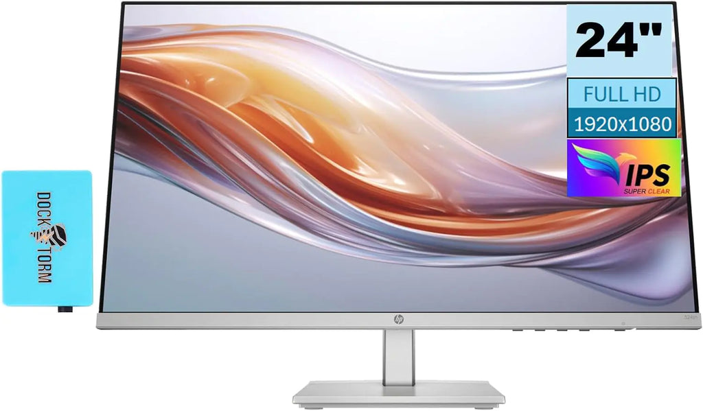 hp series 5 524sh monitor 24 inch fhd ips display