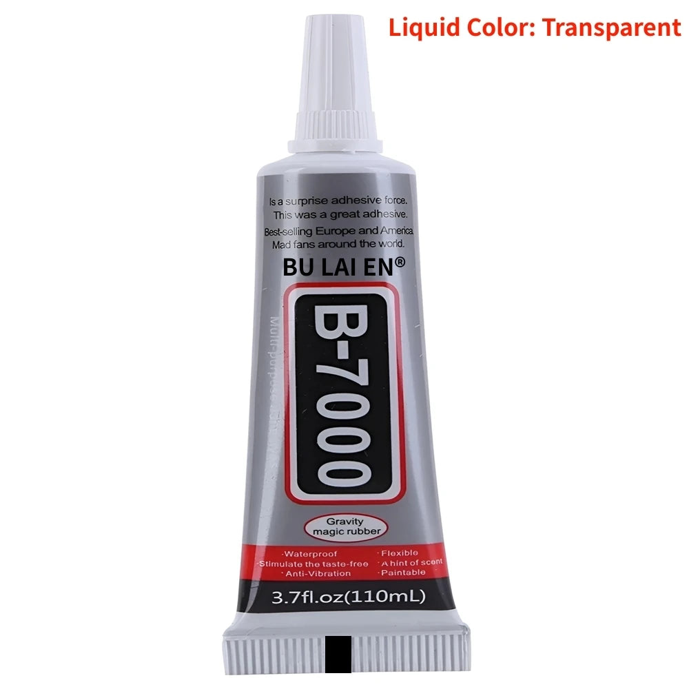 15ML 50ML 110ML B7000 Clear Contact Phone Repair Adhesive Universal Glass Plastic DIY Glue T-7000 with Precision Applicator Glue