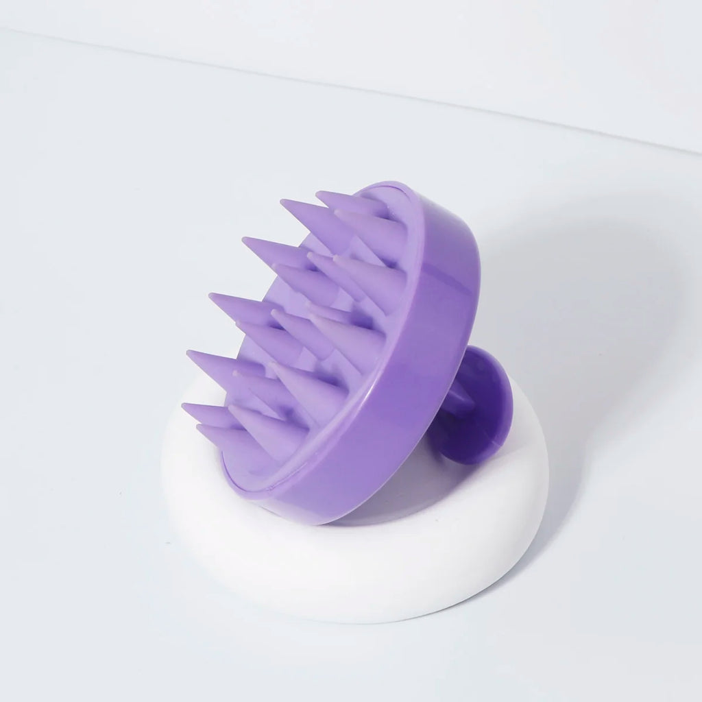 silicone shampoo scalp hair massager