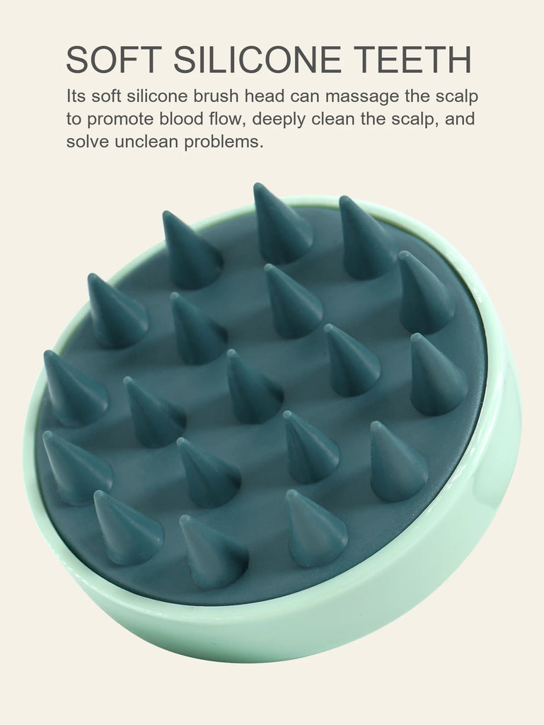silicone shampoo scalp hair massager