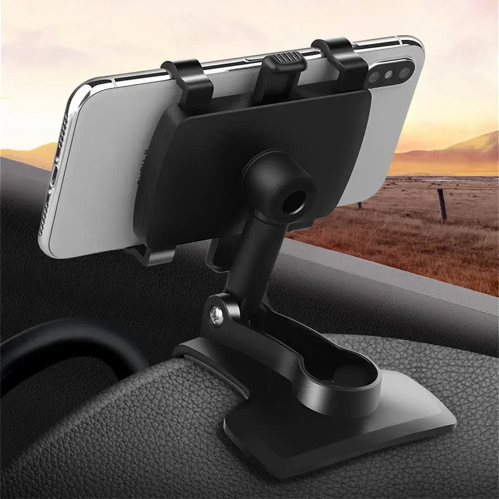 Car Phone Universal Holder Dashboard Car Clip Stand Mount GPS Display Bracket Car Mobile Phone Support For iPhone Samsung Xiaomi