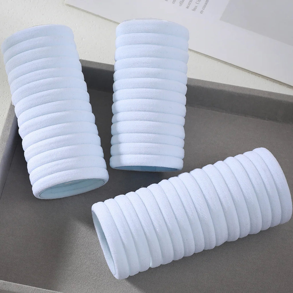 50/100pcs Black Hair Bands for Women Girls Hairband High Elastic Rubber Band Hair Ties Ponytail Holder Scrunchies Accessorie