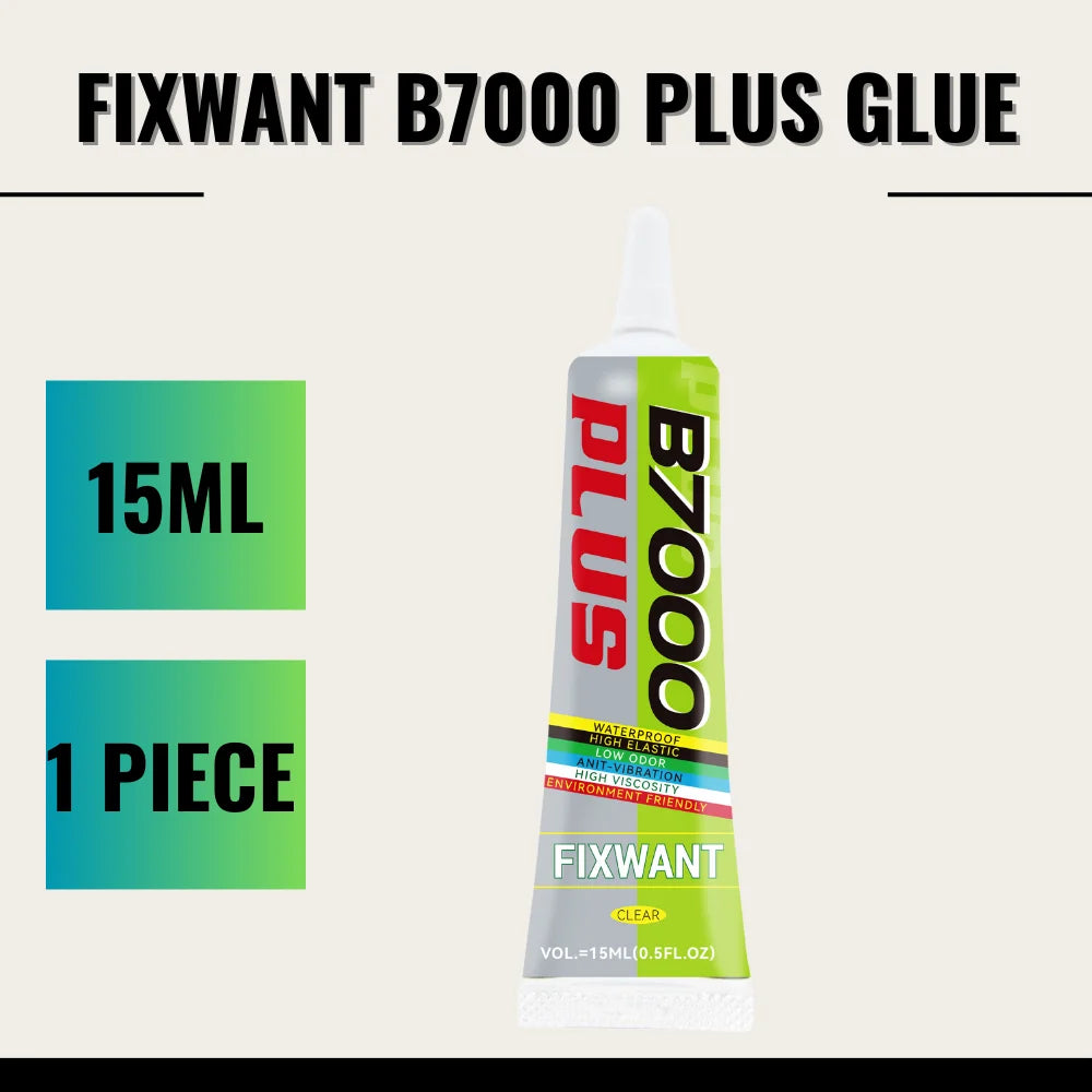 15ML 50ML 110ML B7000 Clear Contact Phone Repair Adhesive Universal Glass Plastic DIY Glue T-7000 with Precision Applicator Glue