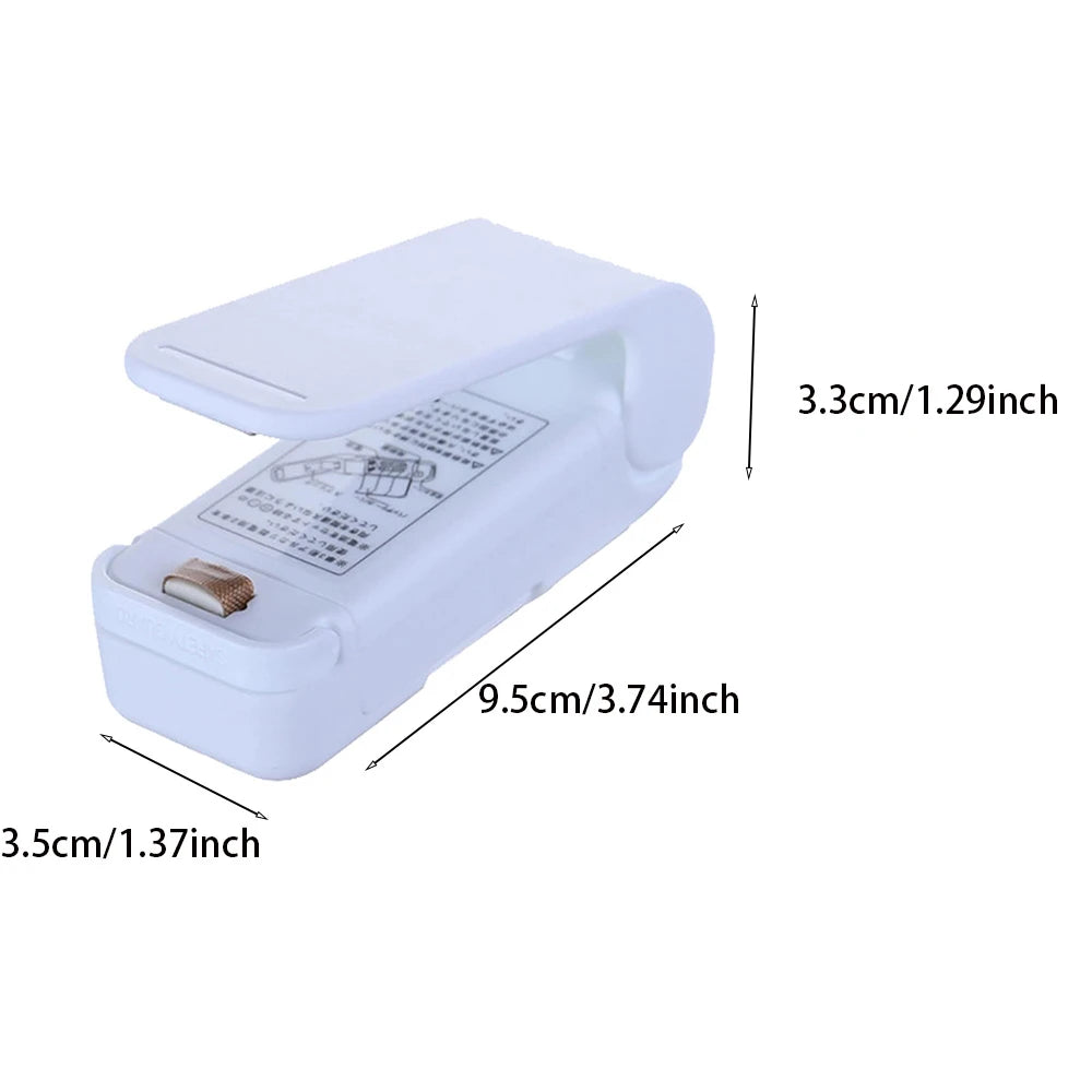Mini Heat Bag Sealing Machine Thermal Plastic Food Bag Closure Portable Kitchen Special ToolsFood Packaging Heat Sealer