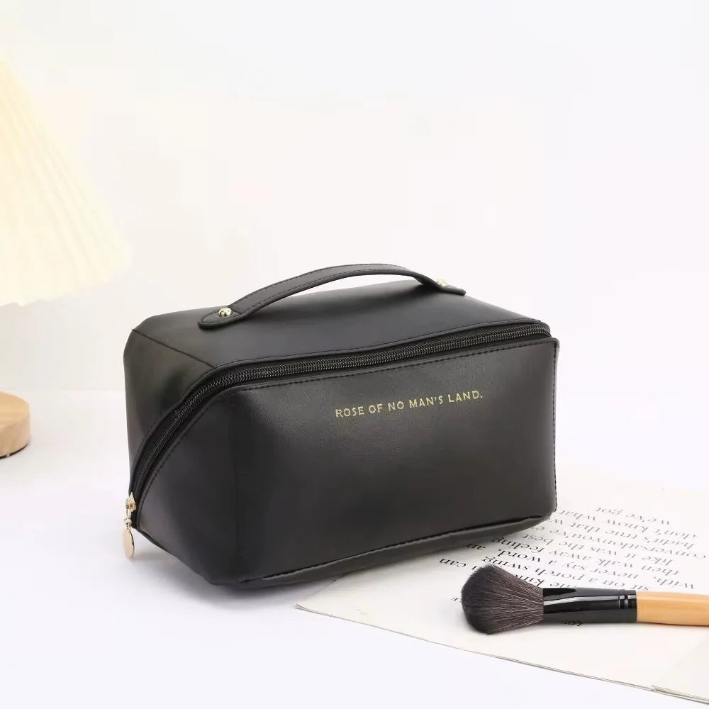 Portable Travel Cosmetics Storage Bag Large-Capacity Makeup Bag Waterproof Beauty And Skincare Beauty Pillow Toiletries Handbag