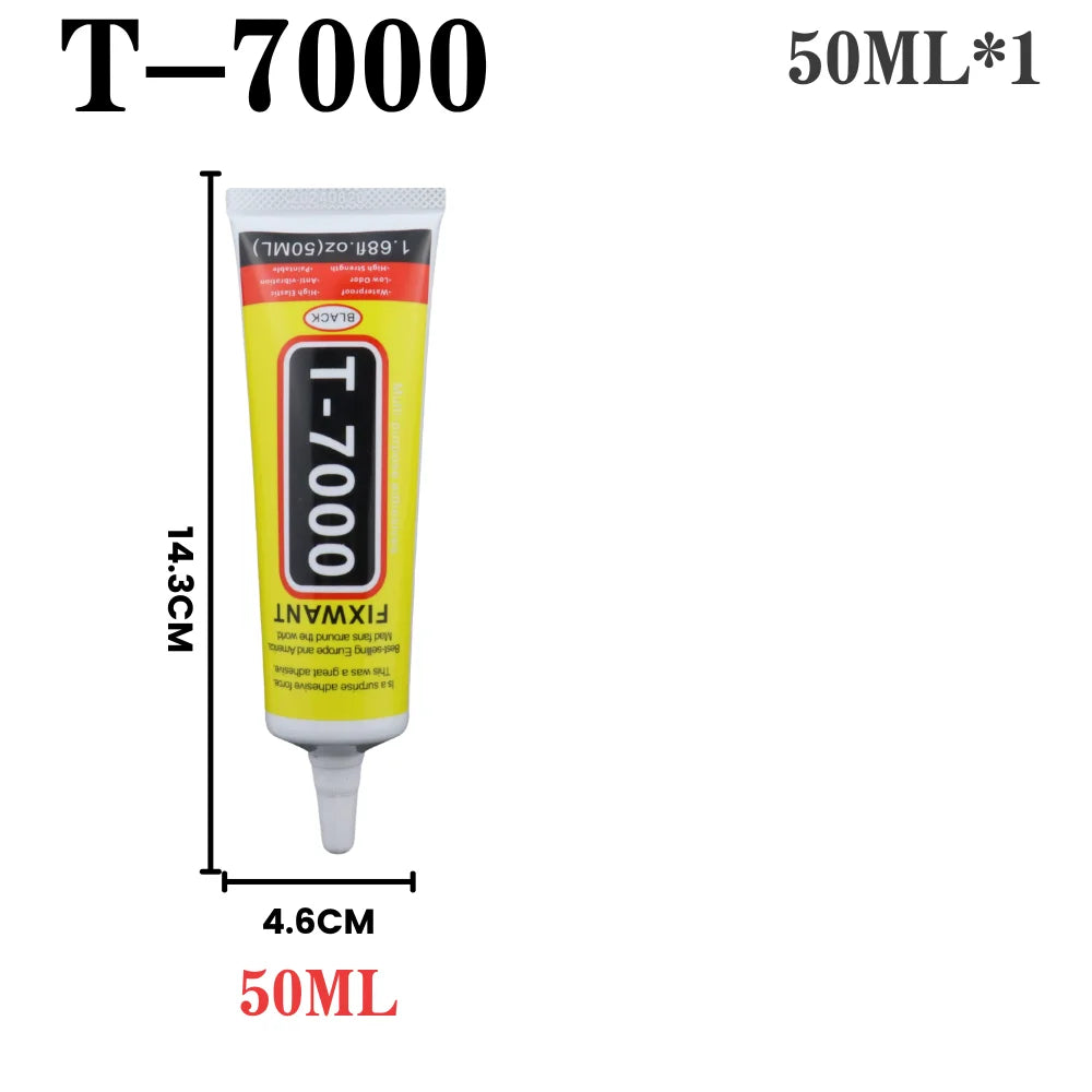 15ML 50ML 110ML B7000 Clear Contact Phone Repair Adhesive Universal Glass Plastic DIY Glue T-7000 with Precision Applicator Glue