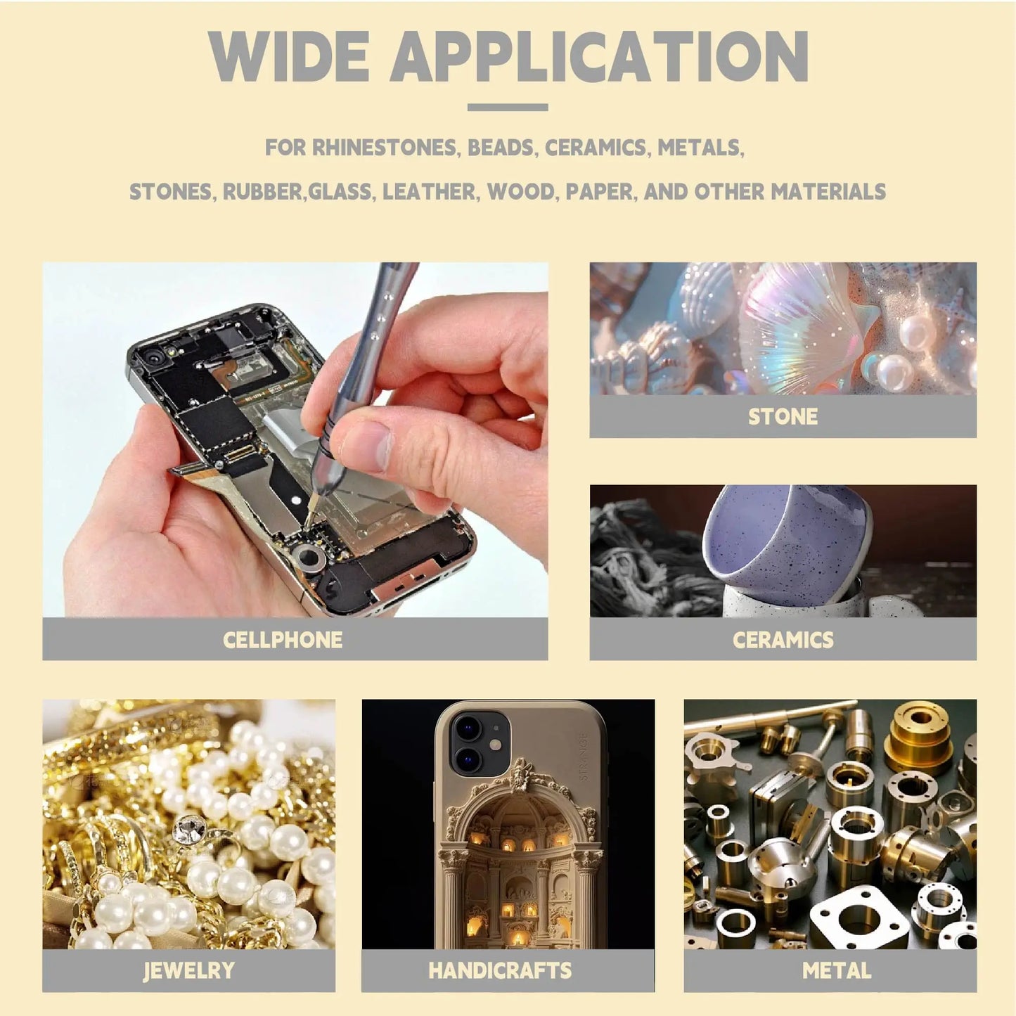 B7000 Contact Phone Repair Adhesive T7000 Frame Battery Cover Glass Repair  Glue 15ML 25ML 50ML 110ML