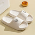 Summer Fashion Men's Slippers Printting Little Bear Sandals Indoor Bathroom Non-slip Soft Women Dormitory Casual Shoes Couple