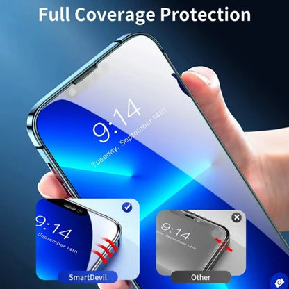 NNBILI 4Pcs Tempered Glass For IPhone 16 15 14 13 12 11 Pro Max Screen Protector For IPhone 12 13 Mini 16E High Definition Glass