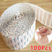 100Pcs Band-Aids Waterproof Breathable Cushion Adhesive Plaster Wound Hemostasis Sticker Band First Aid Bandage Medical Gauze