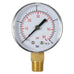 1/4" NPT Thread 50mm 0~60psi 0~4bar Pool Filter Water Pressure Dial Hydraulic Pressure Gauge Meter Manometer