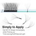 NAGARAKU 3D 4D 5D 6D W Shape Premade Fans Automatic Flowering Eyelash Extensions Natural Soft Light Full Dense