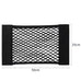 Car Storage Net Stretchable Mesh Pocket Net Magic Elastic Sticker Universal Rear Mesh Trunk Seat Bag Pocket Cage Auto Organizer