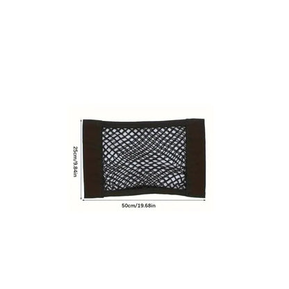 Luggage Storages Car Trunk Storage Bag Double Stretch Velcro Car Storage Net Bag Mesh Storages Net Bag Car Net