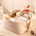 Makeup Organizer Female Toiletry Kit Bag Make Up Case Storage Pouch Luxury Lady Box, Cosmetic Bag, Organizer Bag for Travel Zip