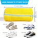 Durable Shoe Washing Machine Bag for All Shoe Types-Yellow with Blue Zipper,Ideal for Sneakers and Casual Shoes,Laundry Wash Bag