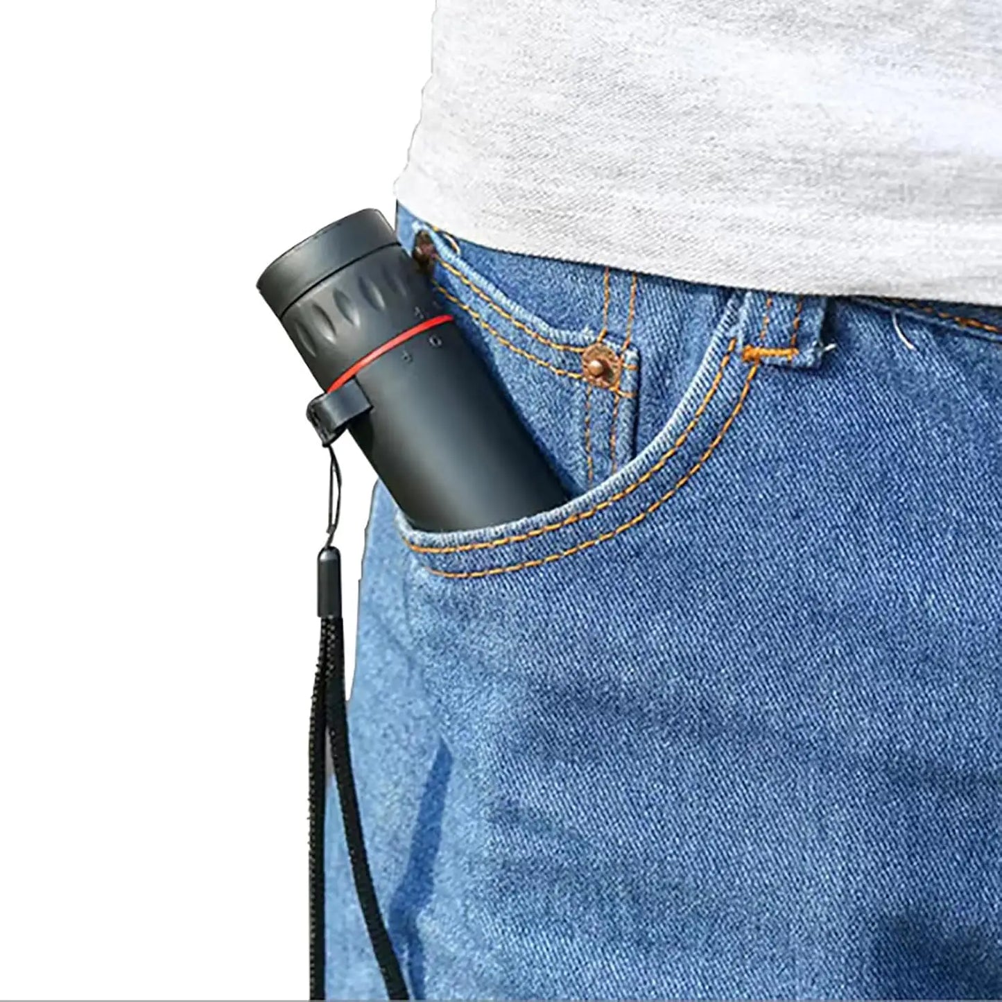 2000x25 HD Monocular Telescope Mini Portable Mobile Phone Telescope with Holder Outdoor Camping Hunting Birdwatching Telescopes