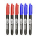 Permanent Marker Pen Drawing Markers Black Blue Red Waterproof Ink Sketch Pens Stationery Art School Supplies For Glass Metal