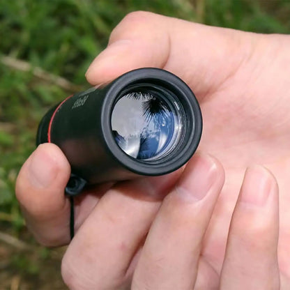 2000x25 HD Monocular Telescope Mini Portable Mobile Phone Telescope with Holder Outdoor Camping Hunting Birdwatching Telescopes