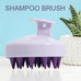 silicone shampoo scalp hair massager