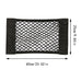 Car Storage Net Stretchable Mesh Pocket Net Magic Elastic Sticker Universal Rear Mesh Trunk Seat Bag Pocket Cage Auto Organizer