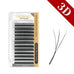 NAGARAKU 3D 4D 5D 6D W Shape Premade Fans Automatic Flowering Eyelash Extensions Natural Soft Light Full Dense