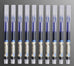 10-Pack of High-Capacity Direct Liquid Rollerball Pens, Suitable for Office Work and Study, Gel Ink Pens