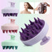 silicone shampoo scalp hair massager