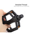 WEST BIKING Kids Bicycle Pedals Ultralight Anti-Slip Children Cycling 9/16 1/2 Kids Bike Pedals