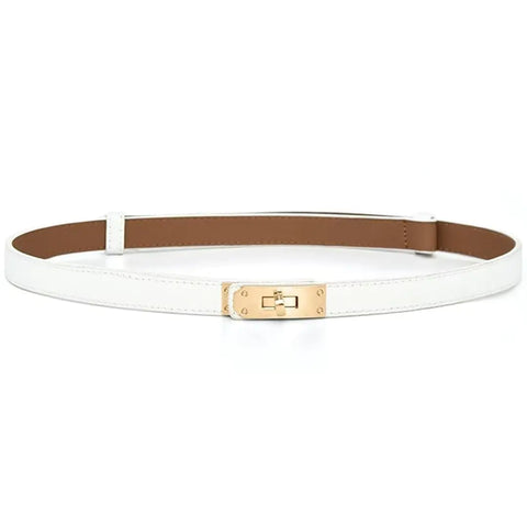 cntuohai womens skinny leather belt