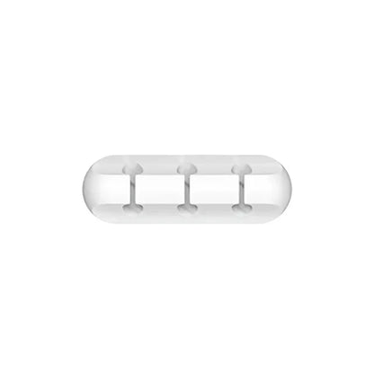 Organizador de cabos de silicone, enrolador de cabo usb, clipes de gerenciamento, suporte para mouse e teclado