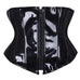 sexy pu leather corset for women adjustable waist clip