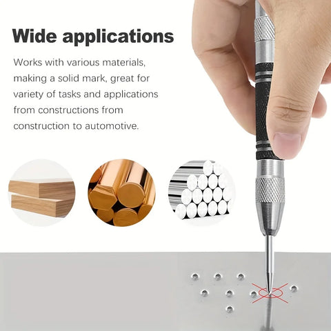 Automatic center punch locator center punch automatic center punch window breaker automatic sample punch 128mm