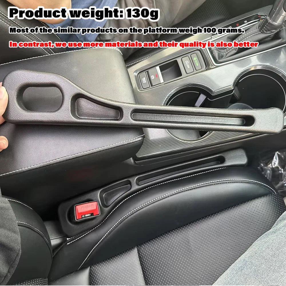 Car Seat Gap Filler Side Seam Plug Strip Leak-proof Filling Strip For All Car Model Wallet Phone Holder Car Accessories