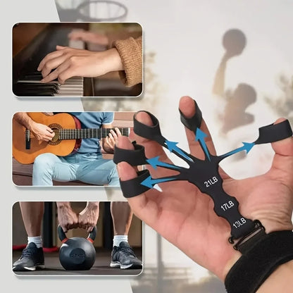 Finger Strength Recovery Trainer New Silicone 5 Finger Wrist Stretcher Flexion Extension Vein Trainer Durable silicone
