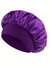satin wide brim nightcap