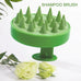 silicone shampoo scalp hair massager