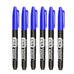 Permanent Marker Pen Drawing Markers Black Blue Red Waterproof Ink Sketch Pens Stationery Art School Supplies For Glass Metal
