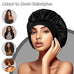 Satin Bonnet Hair Wrap | Sleep & Shower Cap – Emis Dropship