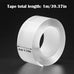 1pc Strong Double-sided Tape, Can Be Cleaned And Reused. Transparent Double-sided Tape Use for Kitchen, Bathroom, Office