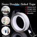 1pc Strong Double-sided Tape, Can Be Cleaned And Reused. Transparent Double-sided Tape Use for Kitchen, Bathroom, Office