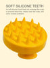 silicone shampoo scalp hair massager