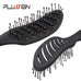 Styling Curly Hair Brush Salon Massager Comb Brush Detangling Drying Brush Anti Static Curved Vent Brush Scalp Massage Comb
