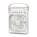 Portable 3 In 1 Fan AIr Conditioner Household Small Air Cooler LED Night Lights Humidifier Air Adjustment Home Fans