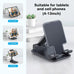 Foldable ABS Desktop Mobile Phone Stand For iPad iPhone 16 15 Smartphone Support Tablet Desk Cell Phone Portable Holder Bracket