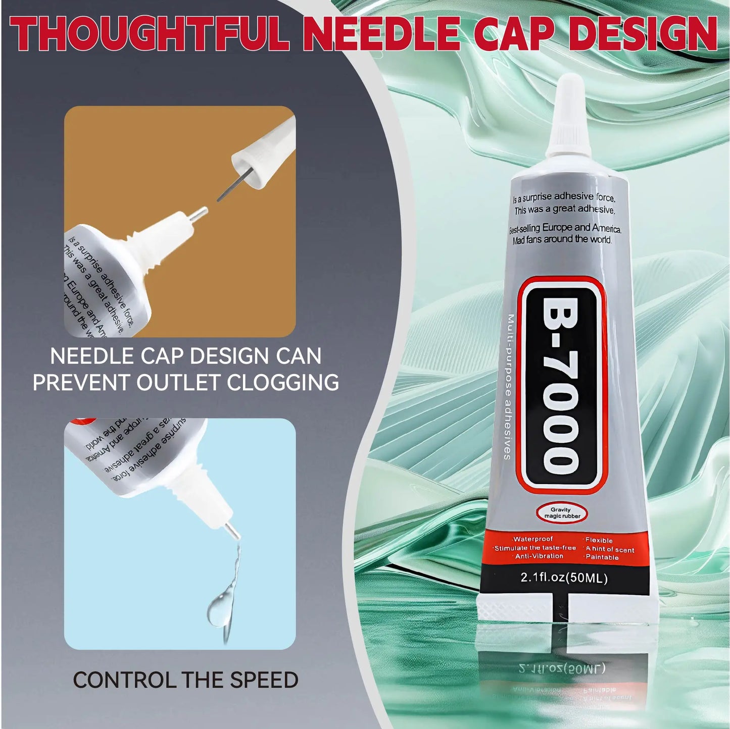 B7000 Contact Phone Repair Adhesive T7000 Frame Battery Cover Glass Repair  Glue 15ML 25ML 50ML 110ML