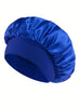 satin wide brim nightcap