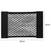 Car Storage Net Stretchable Mesh Pocket Net Magic Elastic Sticker Universal Rear Mesh Trunk Seat Bag Pocket Cage Auto Organizer